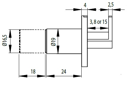 Flap Lock (B) - Flap Locks - Unico Components