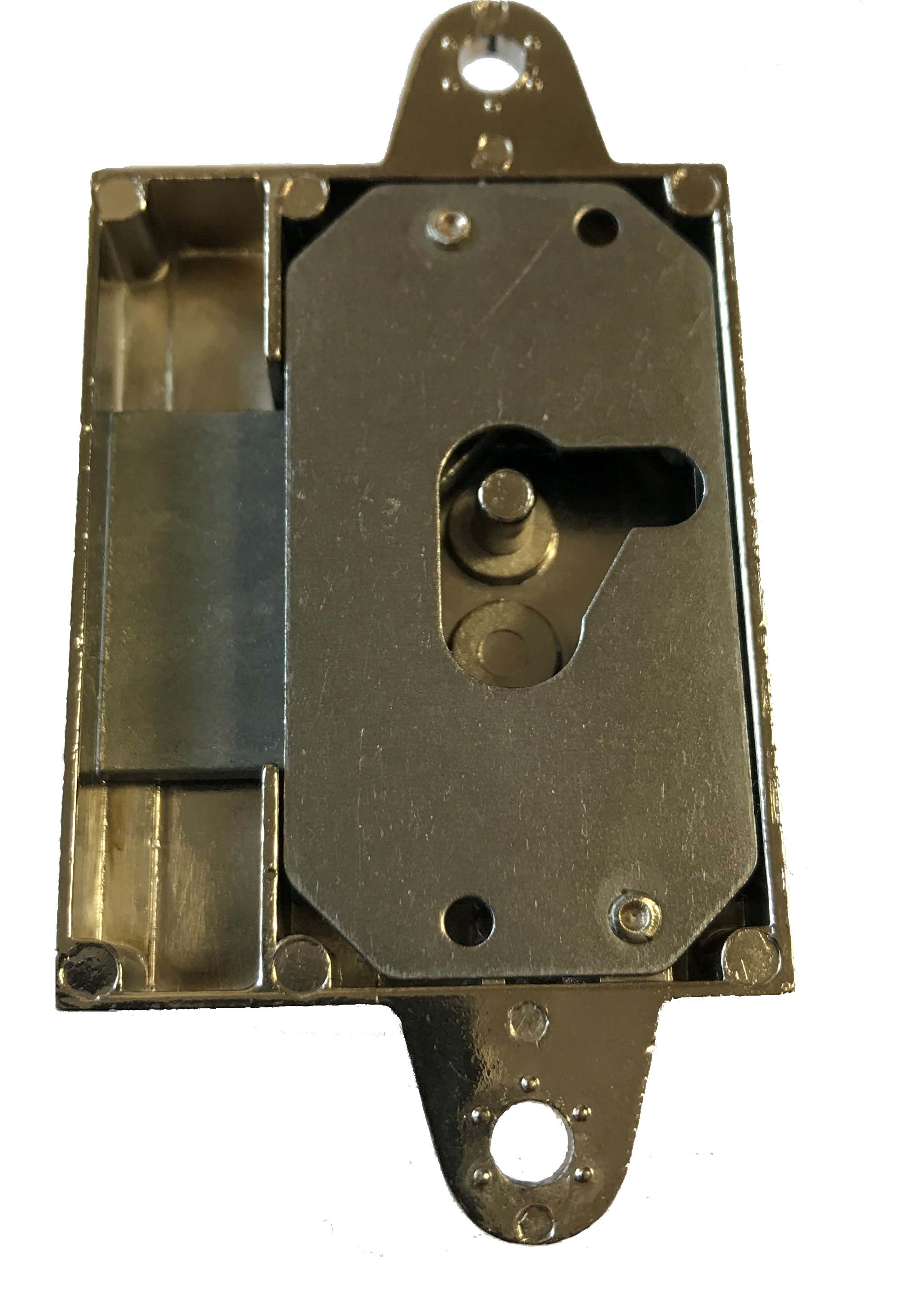 ML Screw On Rim Lock 25mm B/S NP RH