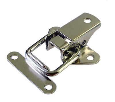 Toggle Catch with Side Plate Nickel Plated