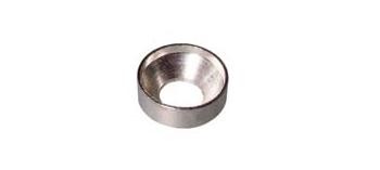 Collars (Pack of 10) Flush Nickel Plated (Dimensions)