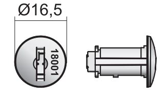 MLM Lehmann 16.5mm Cylinder 18001 (Dimensions)
