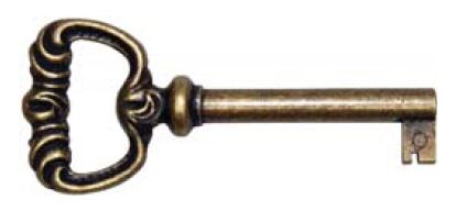 Regency Key for Lay on Locks / 40mm Shank
