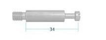 34mm Bolt for SKD2631 Mini Cams / M6 Thread (Pack of 10)