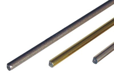 Metal Espagnolette Bars / 2 Metre Bronzed
