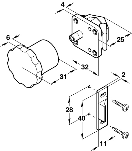 Safety Lock Safety Lock Unico Components